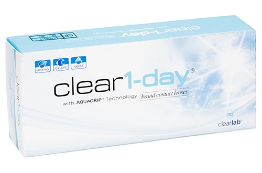 Мягкие контактные линзы Контактные линзы Clear 1-day Фото №1 - linza.ua